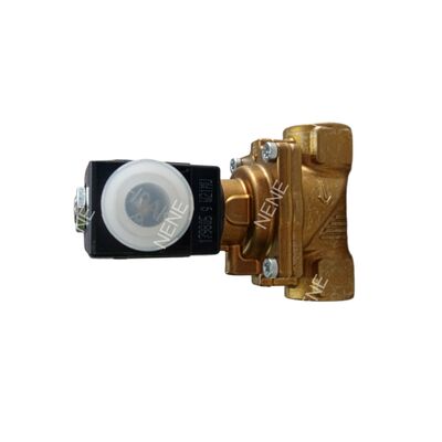 40.0 Oorifice Solenoïde Valve BURKERT Type 6281 00270142 G1 1/4 2/2 Normaal gesloten Messing lichaam Handmatige overschrijding NBR Afdichting DC24V 8W 0.2-16bar -10~+80°C