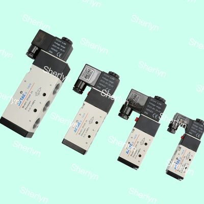 AIRTAC twee-positie vijfweg-solenoïde klep 4V210/110/310/410-10/08/06-DC24V-AC220V