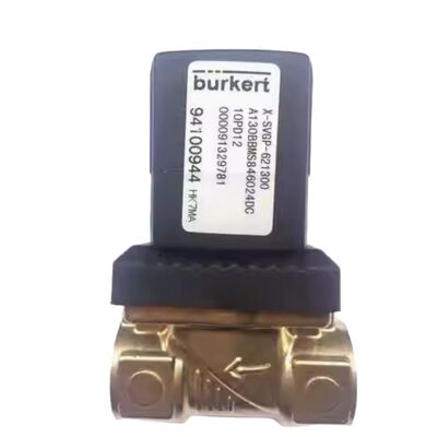 Burkert-elektrisch ventiel 00322513 Bedieningspanning AC220V Type 6281 Waterventiel G1/4 Twee-­­­­­­­­­­­­­­­­­­­­­positie Normaal gesloten