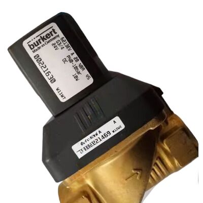 Burkert-elektrisch ventiel 00322513 Bedieningspanning AC220V Type 6281 Waterventiel G1/4 Twee-­­­­­­­­­­­­­­­­­­­­­positie Normaal gesloten