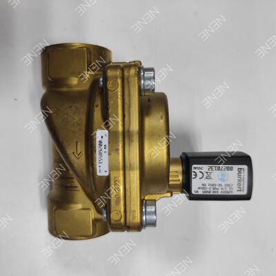 Grote 20.0 Oorifice Solenoïde Valve BURKERT Type 6281 00221877 G3/4 2/2 Normaal gesloten Messing Corps FKM Seal DC24V 8W 0.2-16bar 0 tot +120°C