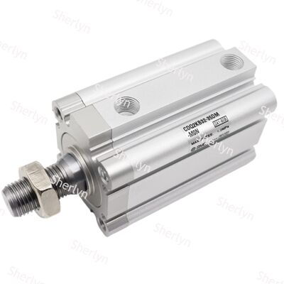 SMC Cilinder CDQ2 Serie CDQ2B12-5D Dubbelwerkend, Enkele Stang