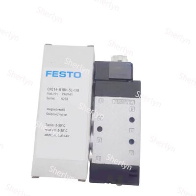 CPE18-M1H-3GL-QS-10 163157 QS-10 Festo-solenoïde klep van de CPE18-serie