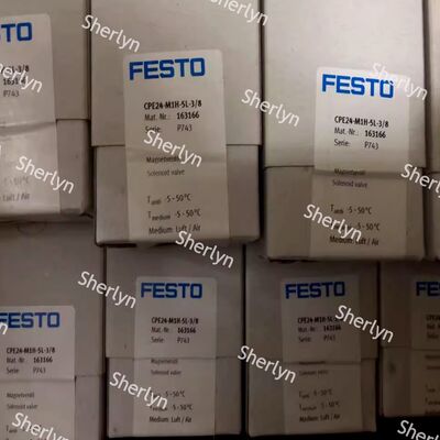 FESTO Air Solenoid Valve CPE18-M1H-3GL-QS-8 163149 3/2, gesloten, monostabiel
