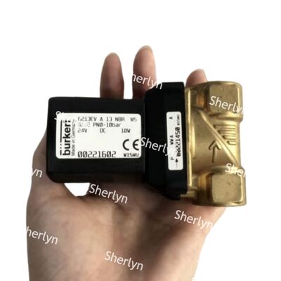 Bürkert Elektron-Magnetventil 00221936 6281 Typ G3/4 NBR abgedichteter Messingventilkörper
