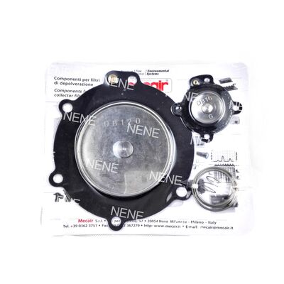 FKM/Viton membraan DB120 DB16 3'' Membraan Reparatiekits Pulse Jet Kleppen Mecair 2,5 Inch VNP220 VEM220 VNP420 VEM420 VNP424 VEM424 VNP620 VEM620 VNP720 VEM720