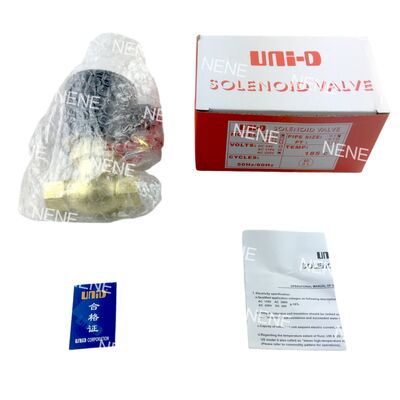 US-10 UNID Pneumatische magnetoventil 3/8" NPT 2/2 Weg normaal gesloten (N.C.)