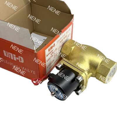 US-50 UNID Pneumatische Solenoïdeklep Messing 2" OPENING 50 mm 2 Inch -5°C ~ 185°C