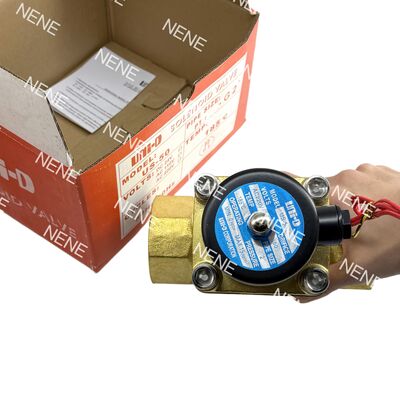 US-50 UNID Pneumatische Solenoïdeklep Messing 2" OPENING 50 mm 2 Inch -5°C ~ 185°C