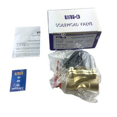 UNID SUW-40 Roestvrij Stalen Pneumatische Solenoïdeklep 1 1/2" Vloeistoftemp -5~80