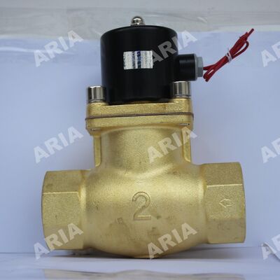 US-45 Twee normaal gesloten koperen stoom hogetemperatuur elektronische kleppen Hogetemperatuur magneetklep