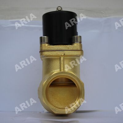 US-45 Twee normaal gesloten koperen stoom hogetemperatuur elektronische kleppen Hogetemperatuur magneetklep