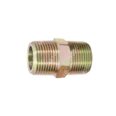 Platte mond koppeling 1/8" tot 3/8" reducerende pijpverbinding met verschillende maten aan beide uiteinden