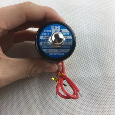 Water, Gas, Olieklep, Hogetemperatuur Solenoïdeklep UD-8, Gasklep UD-6, Waterklep