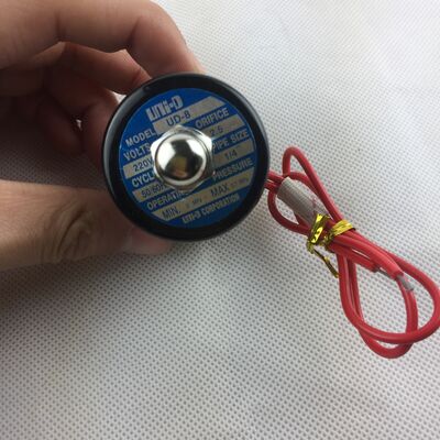 Investering Gegote Messing pilot diafragma magnetoventil met speciale koperdraad spoel H ontworpen voor en vloeistof controle