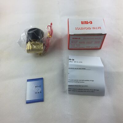 Investering Gegote Messing pilot diafragma magnetoventil met speciale koperdraad spoel H ontworpen voor en vloeistof controle
