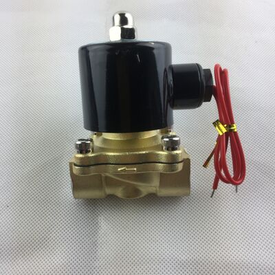 UW-25 Koperkarosserie Normaal gesloten luchtklep Tweerichtingselektromagnetisch klep Waterklep Solenoïde klep