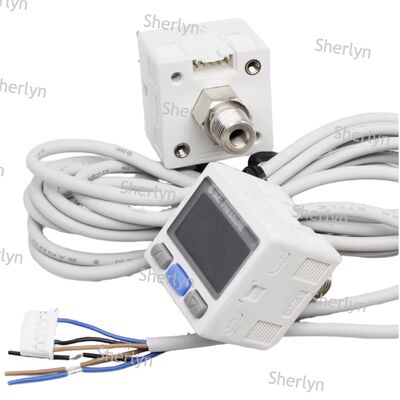 SMC ISE30A-01-N-L Digitale positieve drukschakelaar van industriële kwaliteit NPN Uitgang 1MPa Bereik Pneumatisch systeem Spesiale drukbewaking