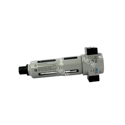 Pneumatische luchtleidingfilter Festo LF-1/8-D-MINI-A 159616 0,5-12 bar G1/8 Zinklegering 40 micron Volledig automatische afvoer voor FRL-eenheid Mini-grootte