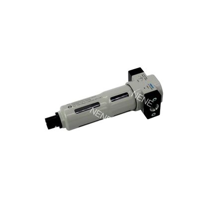 159612 Festo LF-1/8-D-MINI Persluchtfilter Zinklegering Behuizing Metalen Kom Beschermkap Gesinterd Filter G1/8 Poort 0,5-12 bar 40 µm Handmatige Afvoer