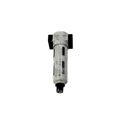 Festo LFR-1/4-D-MINI-A-MPA 8002283 Filterregelaar van zinklegering G1/4 40 µm Volledig automatische afvoer 0,5-12 bar Met MPA-manometer