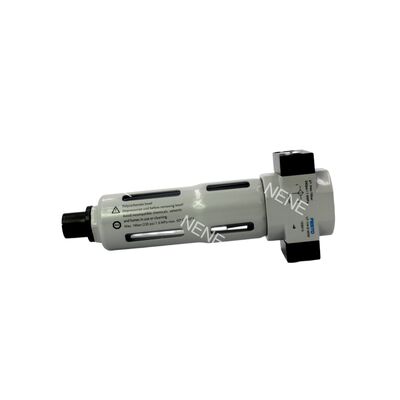 Zinklegeringsfilterregulator Festo LFR-1/4-D-MINI-A 159635 G1/4 40μm Volledig automatische afvoer 0,5-12bar met drukmeter