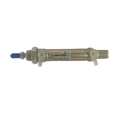 NORGREN RM/8010/20 Dubbelwerkende pneumatische cilinder met magnetische zuiger, boring 10 mm, slag 20 mm