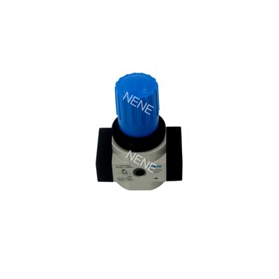 Festo LR-1/8-D-7-MINI 162582 0,5-7bar G1/8 Zink legering drukregelaar met gauge gietgebouw 1000L/min rechtstreeks geactiveerd diafragma roterende knop slot