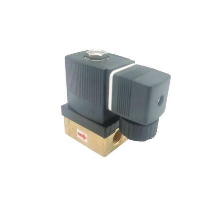 Burkert 00125301 Industrial Solenoid Valve, G1/4 Inch Port, 3.0 Flow Oriffice, FKM verzegelde messing behuizing, 24V DC Power 8W, 0~6bar lage druk toepassing