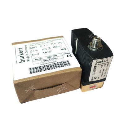 2/2 NC Direct Acting Solenoid Valve 00125304, G1/4 Inch Port, 3.0 Flow Oriffice, FKM Sealed Brass Valve, 220V AC Industrial Power, werkdruk 10bar