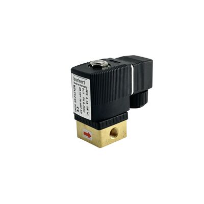 6013 Serie BURKERT Vloeistofregelklep Solenoïdeklep 00134249, Hoge Druk 16bar Nominaal, G1/8 Interface, 2.5mm Boring, Corrosiebestendige FKM Afdichting, 24VDC 8W