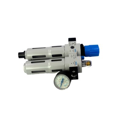 Festo FRC-1/8-D-7-MINI-A 162762 Zinklegering FRL 40μm G1/8 Volledig automatische afvoer 0,5-7bar Met drukmeter