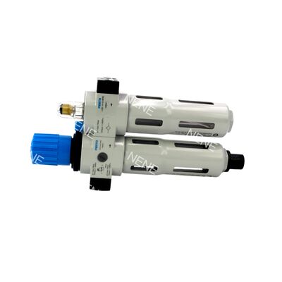 Festo FRC-1/4-D-7-MINI-MPA 8002337 Zinklegering FRL 1300L/min G1/4 Handmatige afvoer 40μm 0.5-7bar Met MPA manometer