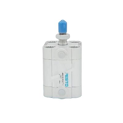 ADVU-serie Pneumatische cilinder Festo ADVU-12-30-A-P-A 156591 Externe draad 12x30mm M5 Port Dubbelwerkende cilinder Magnetische zuiger ISO 6432 Compact