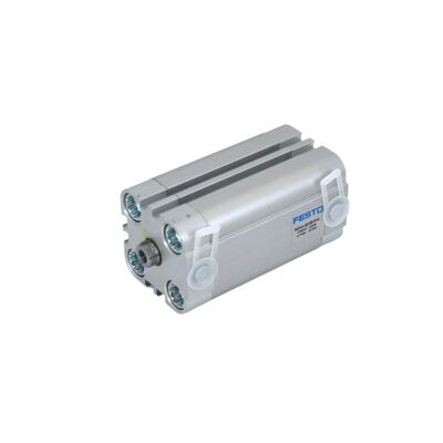 Pneumatische pers Festo ADVU-20-10-P-A 156515 20mm Bor 10mm slag Interne draad Compact dubbelwerkend cilinder M5 Port Magnetische zuiger ISO 6432