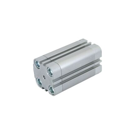 156603 FESTO ADVU-20-20-A-P-A Mannelijke draad 20x20mm Dubbelwerkende kortlopende cilinder M5 Port Magnetische ring ISO 6432 voor poortpositionering