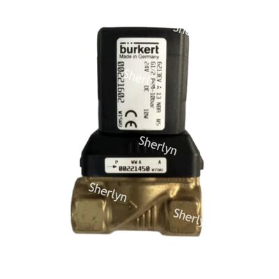 BURKERT 00221880 6281 Solenoïde-klep G1 2/2 NC Hoogtemperatuur vloeistofcontrole-klep