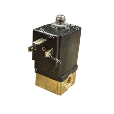 24V DC FKM afgedichte messing magneetklep met hoge doorstroming Burkert 00270133 – G1 1/4 poort, 40 mm doorlaat, 0,2-16 bar, mediatemperatuur tot +120°C