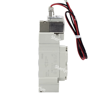Gekoppelde montage Compatible SMC SY3120-5LZD-C6 C6 Port Solenoïde Valve Drives Pneumatische grijpers van montagebevestigingen