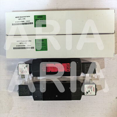 ASCO SC8551A018MS SC8551A017MS 24DC AC110V 4-Way Aluminium 1/4 In Solenoïde Valve Namur Mount