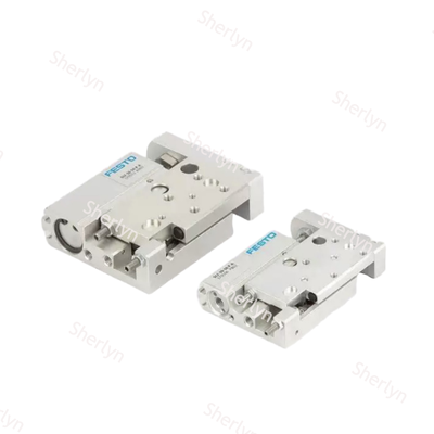 Compact dun ontwerp FESTO SLF-6-30-P-A Dubbelwerkende glijluidsilinder 6mm Boring 20mm Stroke Compatibele magnetische nabijheidssensoren