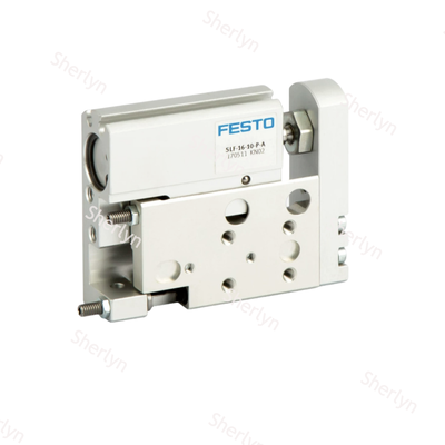 Compact dun ontwerp FESTO SLF-6-30-P-A Dubbelwerkende glijluidsilinder 6mm Boring 20mm Stroke Compatibele magnetische nabijheidssensoren