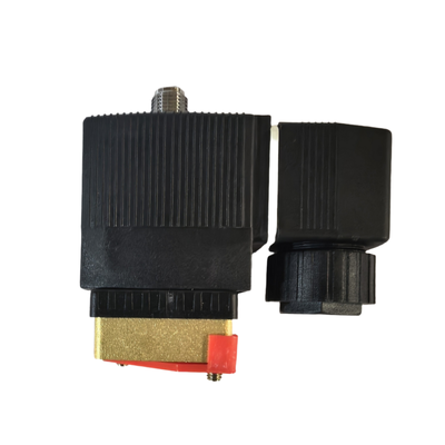 NBR-dichtingsmateriaal Pneumatisch magnetoventil DC24V Spanning 3 weg normaal gesloten industriële automatiseringscontrole 125367