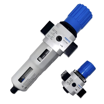 Industriële stoffilter FESTO LF-3/4-D-MAXI-A 40μm Handmatige afvoer Anti-corrosie Zinklegeringsstructuur
