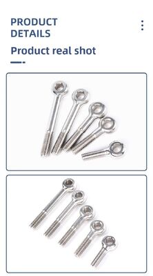 Nominale lengte 100 mm tot 300 mm Pneumatische buisbevestigingen Draaddiameter M8 GBT 798 Geschikt voor pneumatische systemen