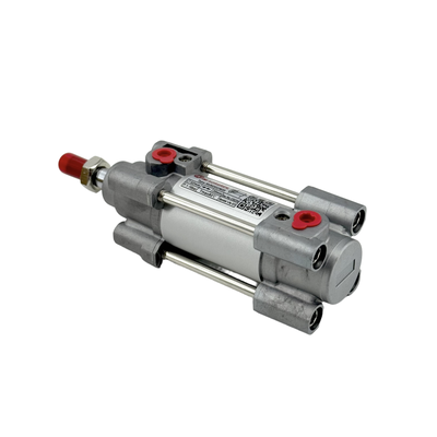 IMI NORGREN RA/802032/M/50 RA8000 Serie ISO15552 Kraakstokcilinder 32 mm Boring, 50 mm slag, Magnetische zuiger, verstelbaar kussen