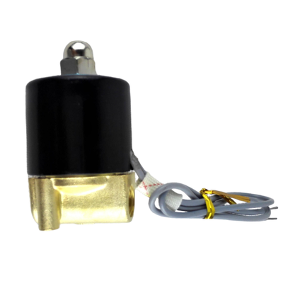 2.5 mm Stroomsnelheid Pneumatische magnetoventil met rechtstreeks werkend bewegingspatroon en temperatuur -5°C tot 80°C 2W-025-08