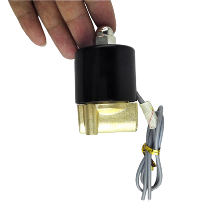 2.5 mm Stroomsnelheid Pneumatische magnetoventil met rechtstreeks werkend bewegingspatroon en temperatuur -5°C tot 80°C 2W-025-08