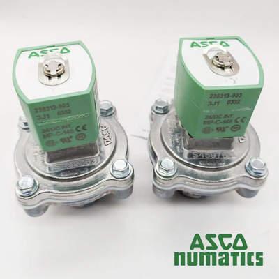 Heavy Duty SCG353G043 ASCO Solenoïde Puls Valve Breed Druk 0.35-8.5 Bar 3/4" Aluminium lichaam