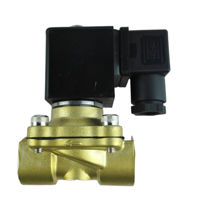 Klep van NBR-afdichtingsmateriaal met vierkante spoel, werkend op DC12V-spanning, perfect voor pneumatische apparatuur en geautomatiseerde vloeistofregelsystemen